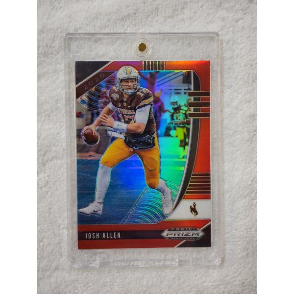 Josh Allen No.56 Panini 2020 Prizm Draft Picks Football Trading Card In Nice Case~