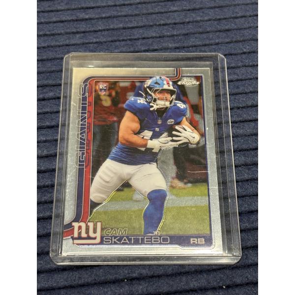 Cam Skattebo New York Giants Football Cards - Topps Chrome - RC NFL - 2025 #331