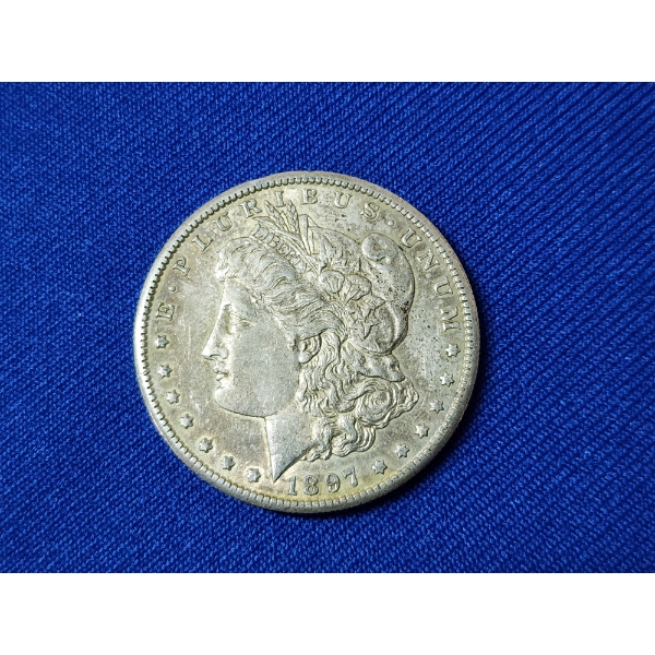 1897-S 90% Silver Morgan Dollar