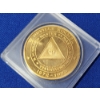 Image 2 : Masonic Temple Philadelphia 1873-1973 W. Orville Kimmel Coin Medal in Holder