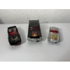 Image 1 : Lot of 3 Vintage Die-Cast Metal Model Cars With Graphics