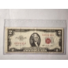 Image 1 : 1953 $2 United States RED SEAL Federal Reserve Note ~ Nice Note For Any Level Collector!