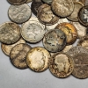 Image 5 : Mix of Assorted Years 90% Silver U.S. Dimes - Face Value: $3.40