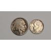 Image 1 : United States 1964 90% Silver Roosevelt Dime & 1925 Buffalo Nickel - Face Value: $0.15