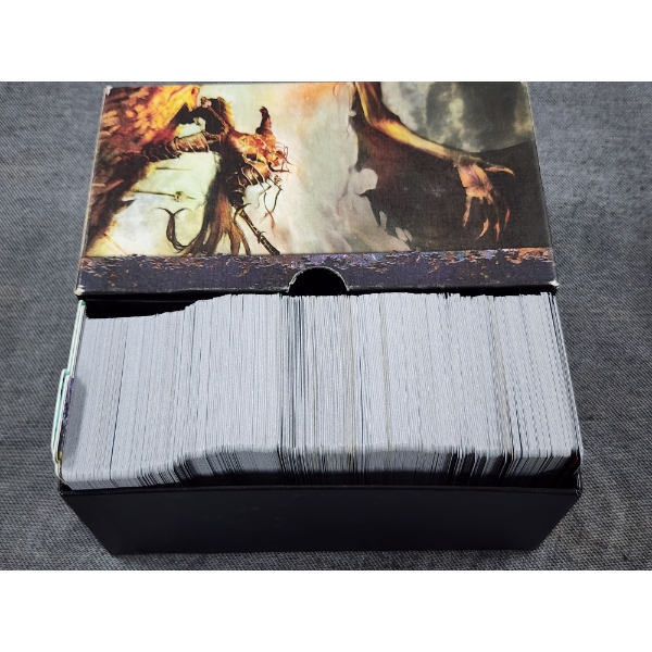 Large Assortment of Unsearched Magic The Gathering Trading Cards in Box Ft. Many Older Cards!