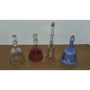 Image 7 : Collectible Porcelain & Glass 13 Pc Bell Collection - All In Perfect Condition - See Pics