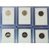 Image 6 : x6 INB Jefferson Nickels Including Keelboat, Peace, DCAM Gem Proof, BU, Assorted Years