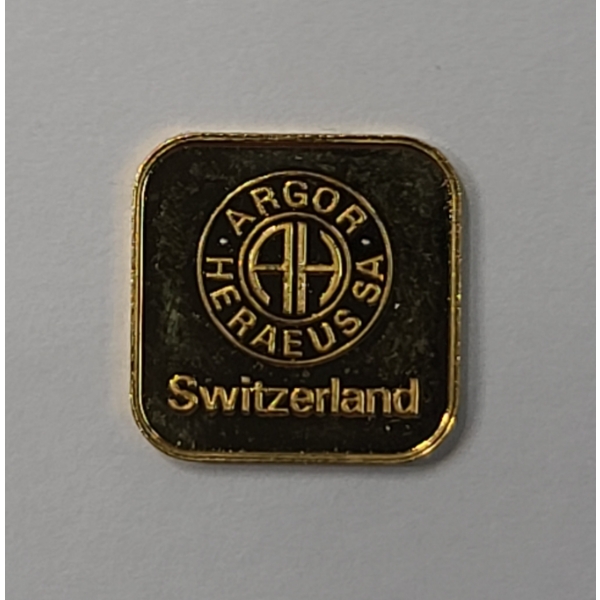 Argor-Heraeus Switzerland Goldseed 1-Gram .9999 Fine Gold Bar
