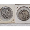 Image 1 : 90% Silver United States Half-Dollar Assortment (Walking Liberty) - AFV: $1.00
