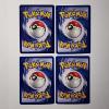 Image 2 : Four Assorted Vintage Pokemon Trading Cards Including Two Rares, Eevee & 1ST EDITION GIRAFARIG