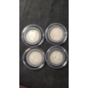 Image 1 : Assorted Years/Mint Marks Barber 90% Silver Half Dollars In Coin Capsules - Face Value: $2.00