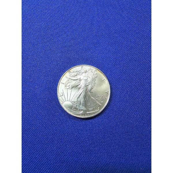 2022 American Eagle 1 oz Fine Silver - Uncirculated Condition - Some Toning