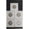 Image 2 : (5) 90% Silver Washington Quarters & (5) 90% Silver Standing Liberty Quarters Face Value: $2.50
