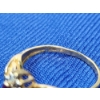 Image 3 : Gorgeous 14K Gold Ring with Marquise Ruby-Colored Stone - Size 8 - 2.4g