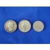 Image 1 : Three U.S. Coins Including 1953 90% Silver Quarter, Buffalo Nickel, Bicentennial Quarter