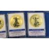 Image 6 : (9) Assorted American Mint CuNi 24K Gold Layered Replica Coins 