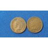 Image 1 : *HIGHLY SOUGHT AFTER* United States 1864 (L) ON RIBBON & STANDARD Indian Head Penny 