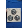 Image 1 : Mint Marks P, D, S 1943 Steel Pennies -Face Value: $0.03