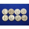 Image 1 : Assorted Years 90% U.S. Silver Quarters - Face Value $2.00
