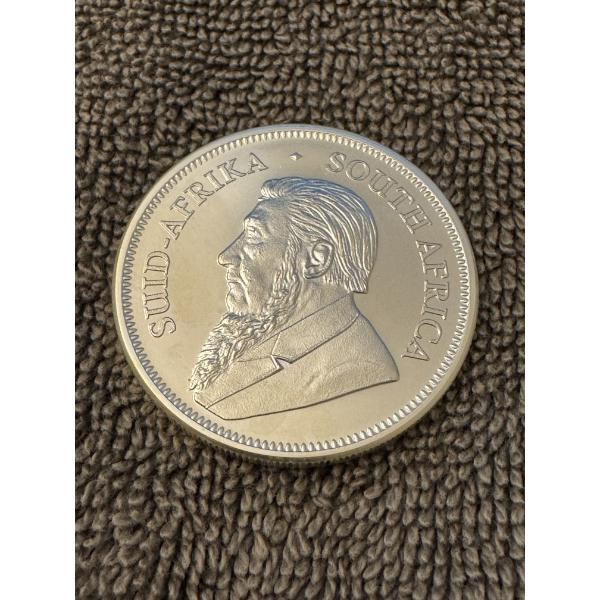 2023 South African Krugerrand .999 Fine Silver Troy Ounce Coin - Mint Condition