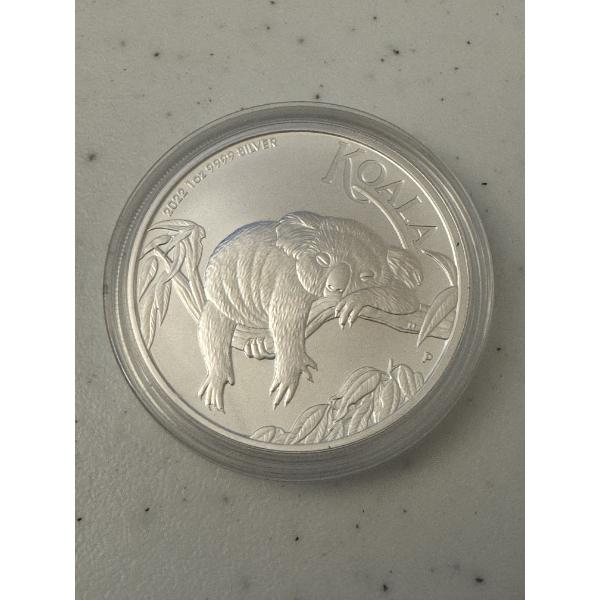 2022 One Troy Ounce Silver Australian Koala Coin - Mint Condition