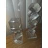 Image 2 : Beautiful Heavy Glass Decor 16" & 12"