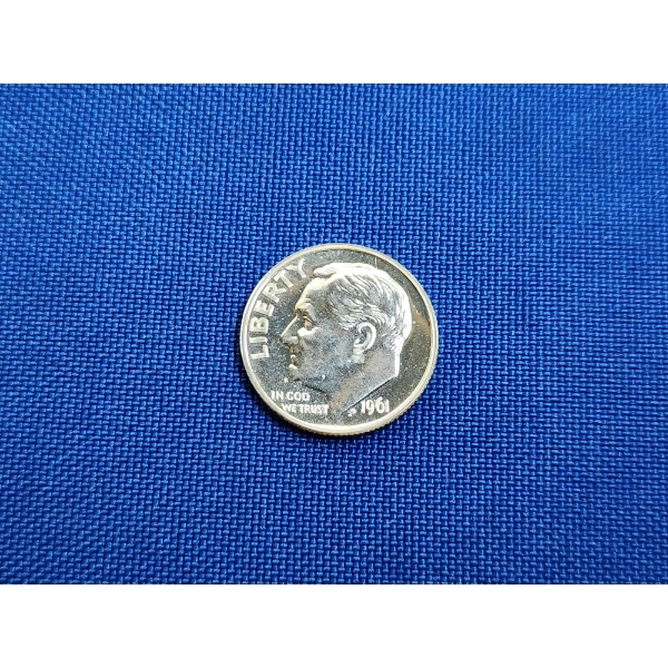 1961 Proof Roosevelt 90% Silver Dime