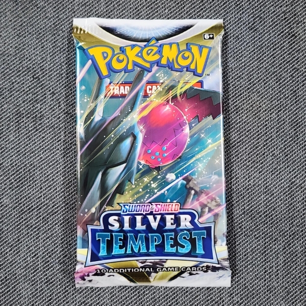 SEALED Pokemon Sword & Shield Silver Tempest 10 Card Booster Pack ~ Guaranteed Rare in Each Pack!