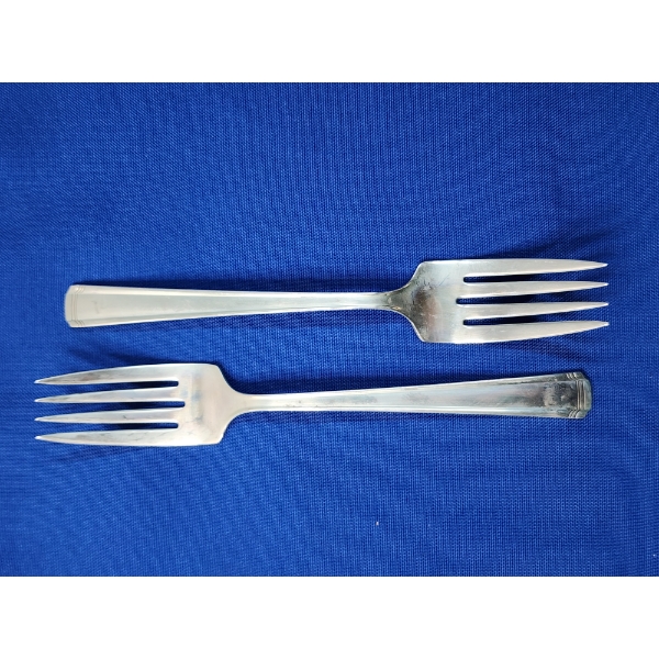 Two Sterling Silver Westmorland Forks ~ Weighing 68.8 Grams Total