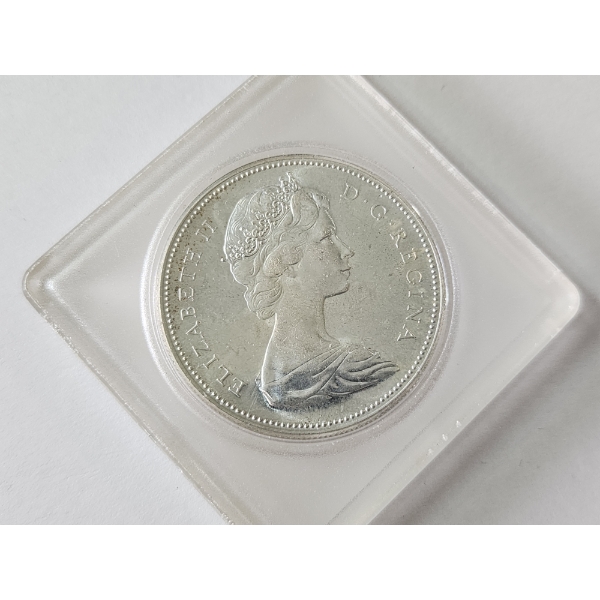 1967 Canada Silver Dollar - Goose Dollar - 80% Silver 