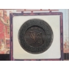 Image 2 : The Original New York Penny - Copper Duit Coin in Display With History Fact! Incredible Piece! 