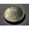 Image 2 : Mexico Second Republic Un Peso 90% Silver Coin ~ ASW: 0.7857 Oz ~ INCREDIBLE CONDITION!