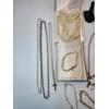 Image 2 : Large Lot of Assorted Costume Jewelry Including Pearl Necklace, Gold-Tone & Silver-Tone Pieces