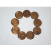Image 7 : Lot of (9) Assorted Years Lincoln Memorial Cents 