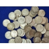 Image 4 : Lot of Assorted Year 90% Silver Dimes FV: $4.80 & 1 Canadian 1965 Dime