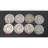 Image 1 : Assorted Years/Mint Marks United States 90% Silver Washington Quarters - Face Value: $2.00