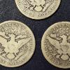 Image 2 : 3 Pcs Halve Dollars - 1899  P/O/S Barber Halves - Liberty Head (50c)