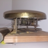 Image 4 : Parts Only - Large Vienna Pendulum Movement Weight & Pendulum  