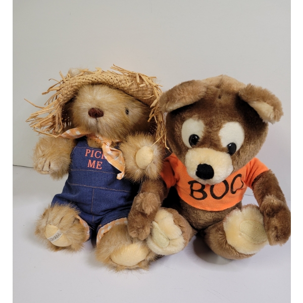 2 Plush Bears -  One Is Gorham