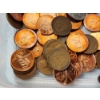 Image 7 : Assorted U.S Cents: Mixed Dates & Types (Indian Head, Wheat, Bicentennial, & More) Approx FV: $1.00