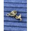 Image 3 : Adorable Sterling Silver Donald Duck Charm for a bracelet or necklace - 3.1 Grams