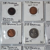 Image 2 : Two Binder Pages Filled with Assorted World Coins: Bahamas, Hungary, Jamaica, Belgium, & More!