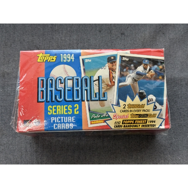 1994 Factory Sealed Topps Baseball Series 2 Picture Cards - Brand New In The Box 