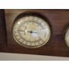 Image 2 : Wall Mount 3 Part Weather Station - Barometer - Working