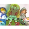 Image 3 : Vintage Cloth Doll Group With Original Photo Of shirley Temple - See Pics