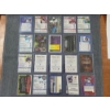 Image 4 : 20 Assorted Near Mint Veteran Parallel Football Trading Cards in Protective Toploaders