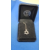 Image 1 : Sterling Silver Star Of David Necklace - Weight: 5.6g