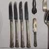 Image 10 : Collection of Vintage Silver-Plated Items, including Serving Platters, Bowls, and Flatware (6.2lbs)