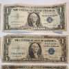 Image 3 : Six Assorted United States $1 Blue Seal Silver Certificates FV: $6.00