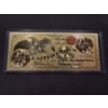 Image 1 : $100 Black Eagle Gold Foil .999999 - 24K Gold Note In Protective Holder - Mint Condition